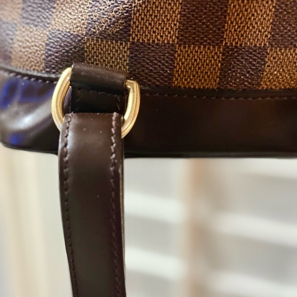 Louis Vuitton Damier Ebene SoHo Backpack w/COA - Picture 11 of 12